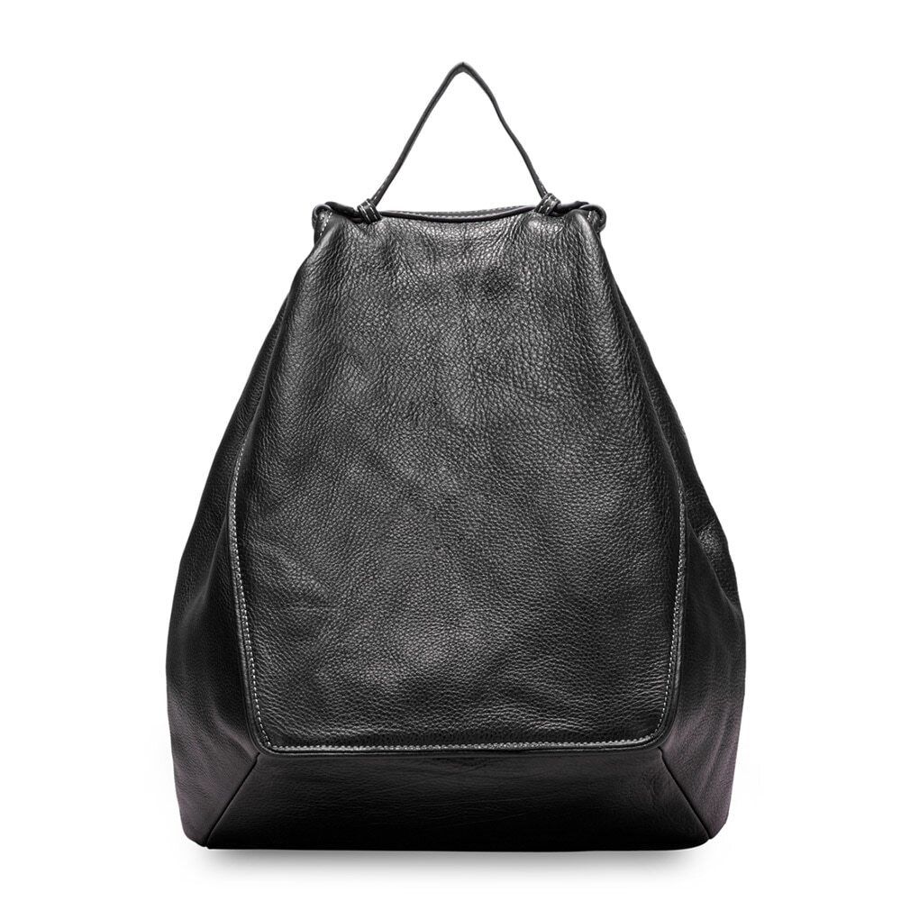 sac à dos en cuir véritable pour le voyage