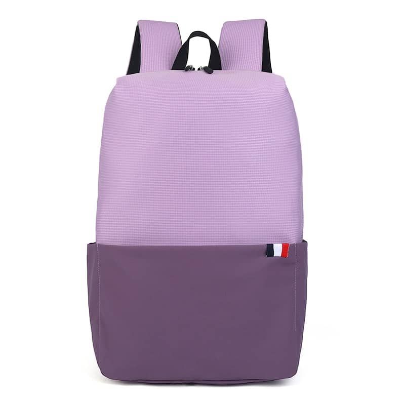 sac à dos en nylon style patchwork