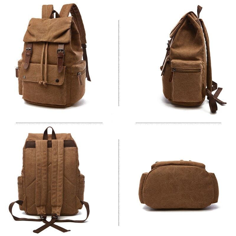 sac à dos en toile pour le voyage