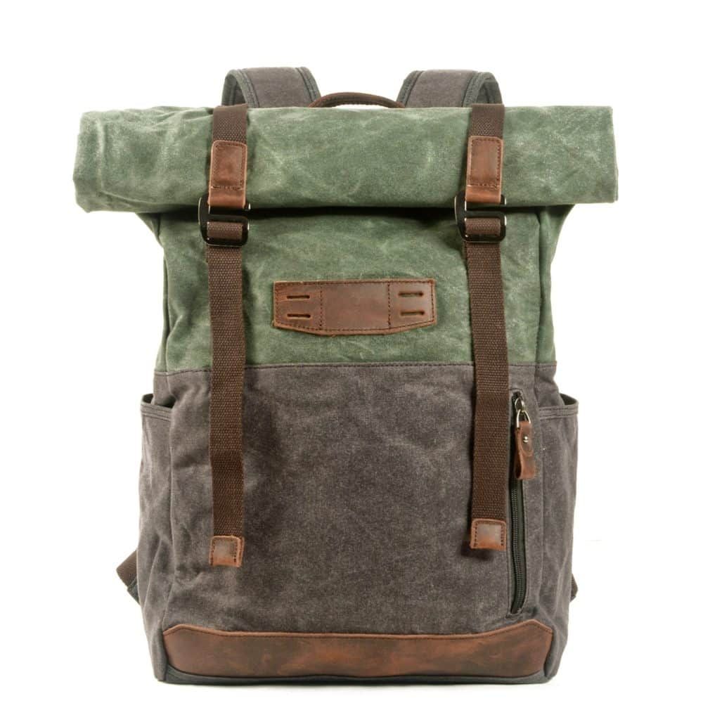 sac à dos en toile rétro
