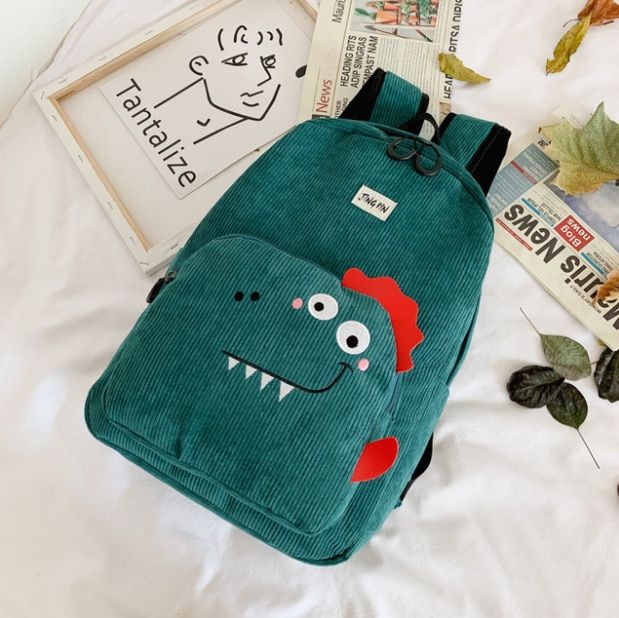 sac à dos en velours coloré pour enfant
