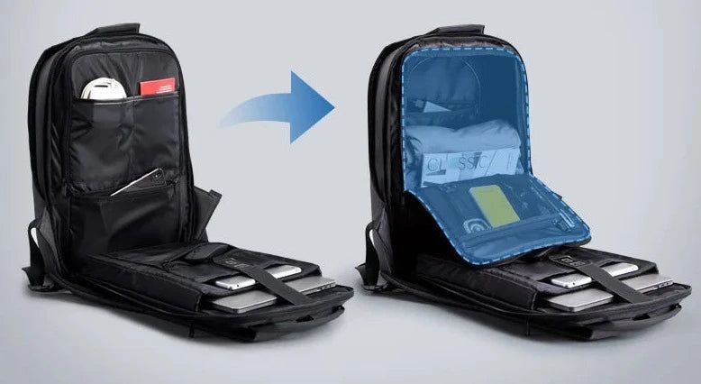 sac à dos ergonomique fermeture dorsale