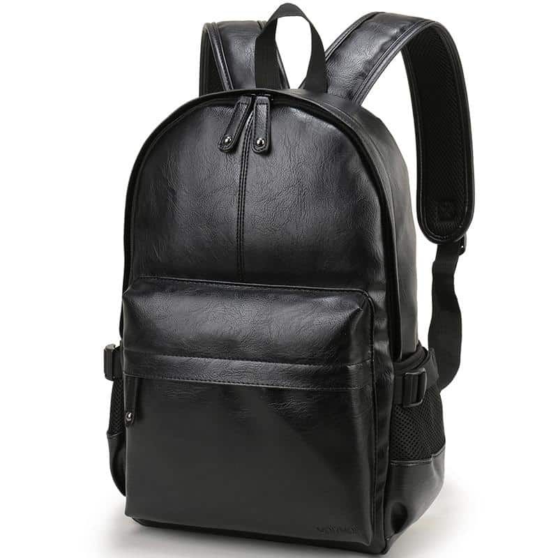 sac à dos étanche en simili cuir