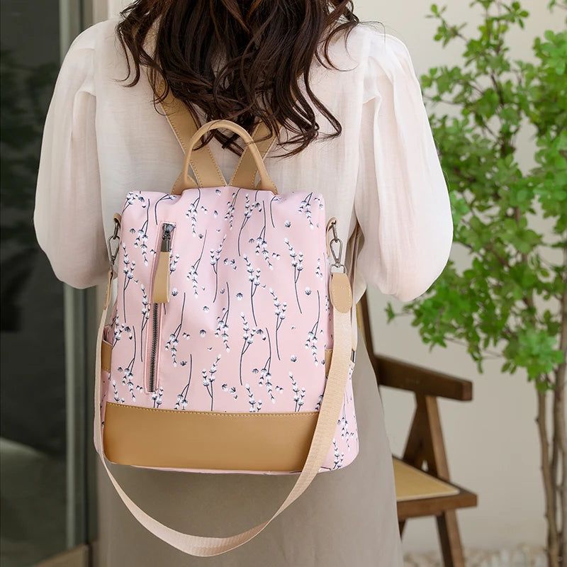 sac à dos femme antivol élégant