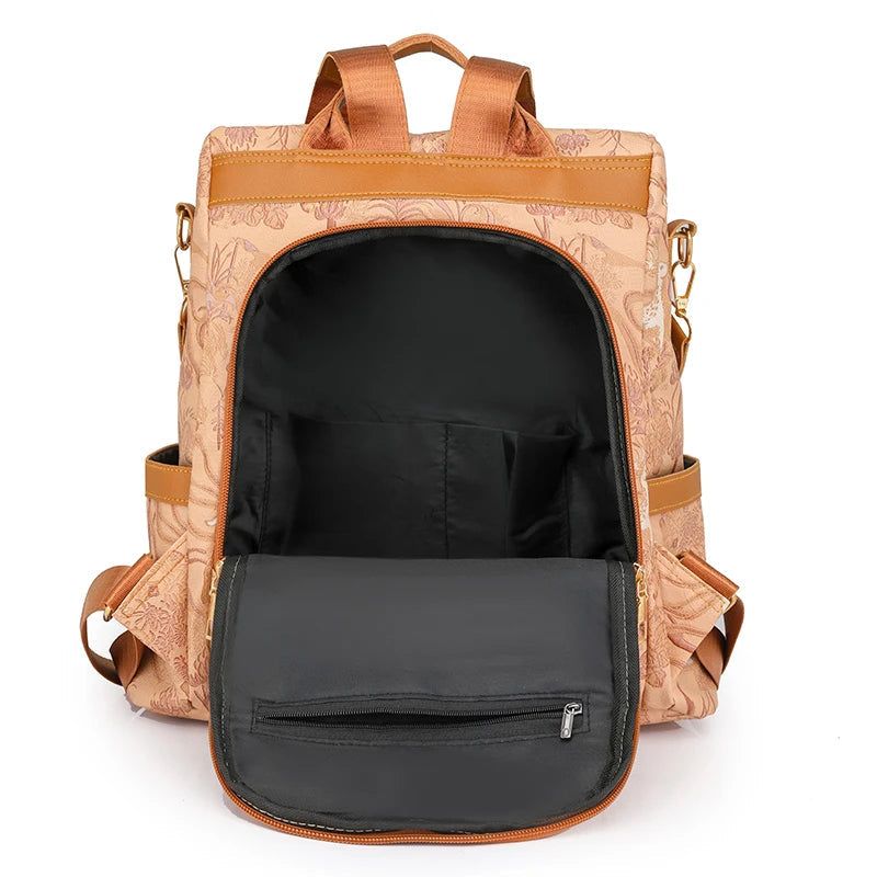 sac à dos femme avec compartiment arrière
