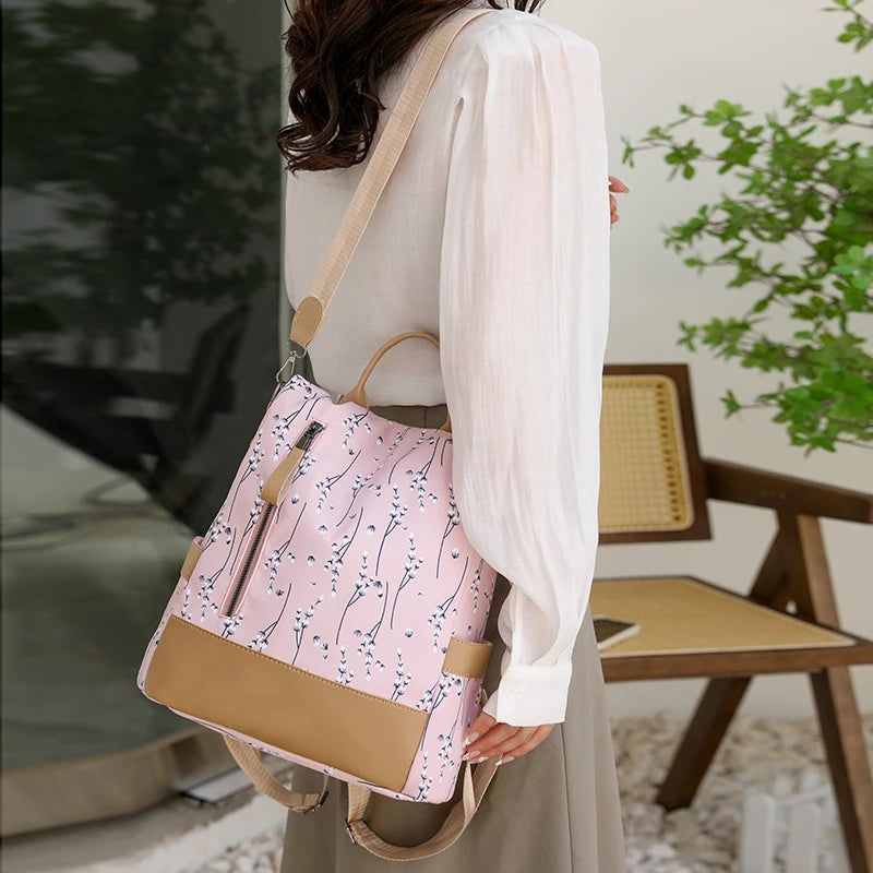 sac à dos femme avec motif floral