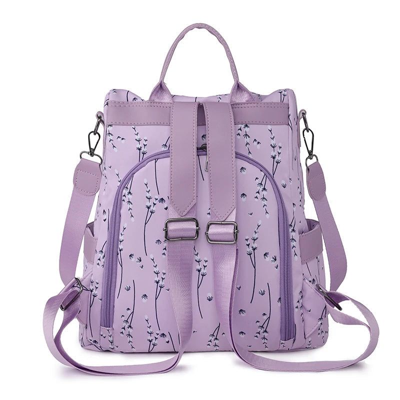 sac à dos femme chic fleuri
