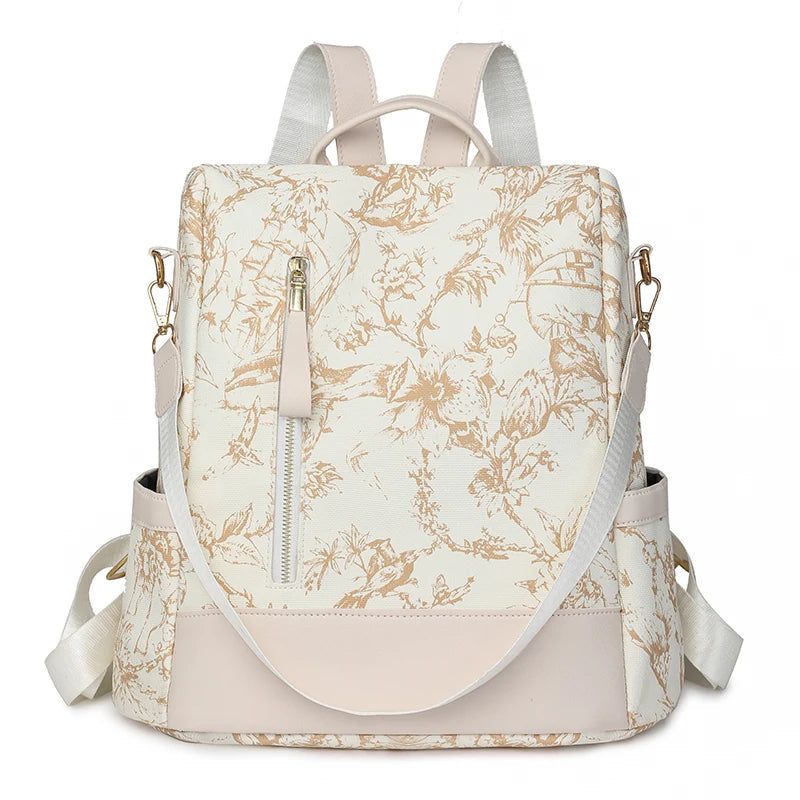sac à dos femme design fermeture arrière