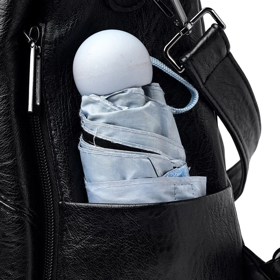 sac à dos femme pratique fermeture dos