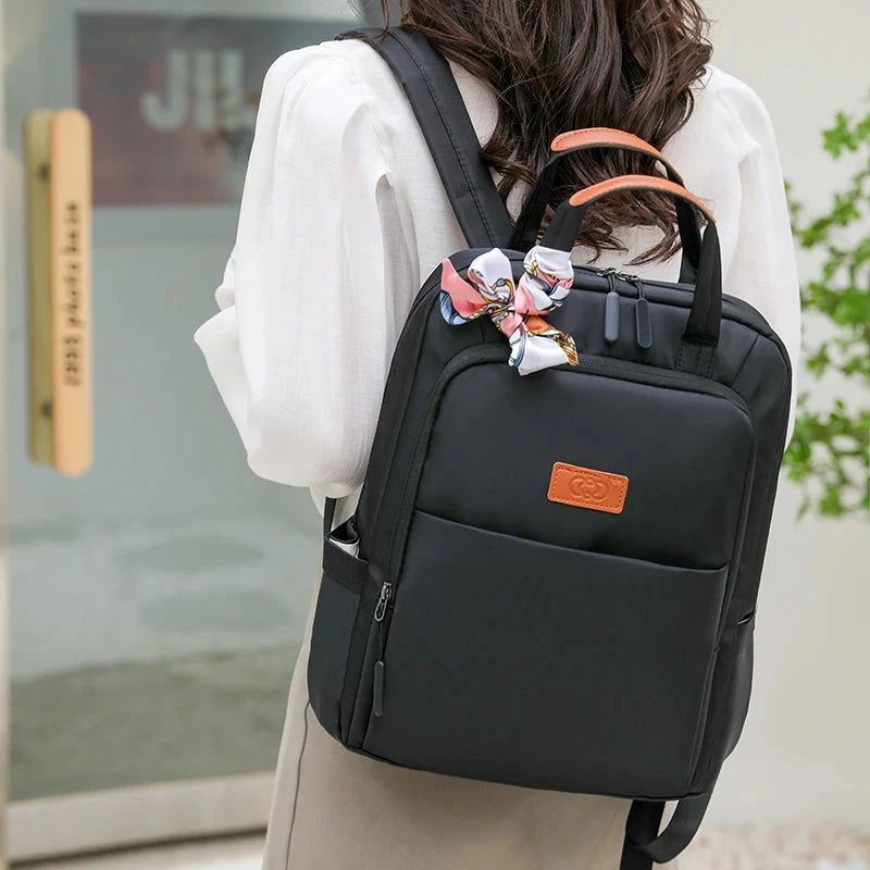 sac à dos femme style urbain pour ordinateur