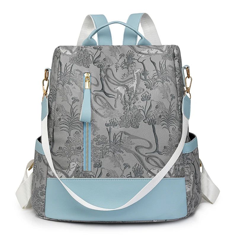 sac à dos femme tendance fermeture éclair dans le dos