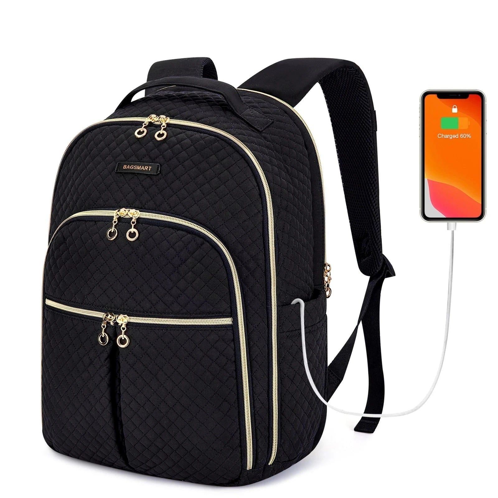 sac à dos femme travail ordinateur 15.6 pouces