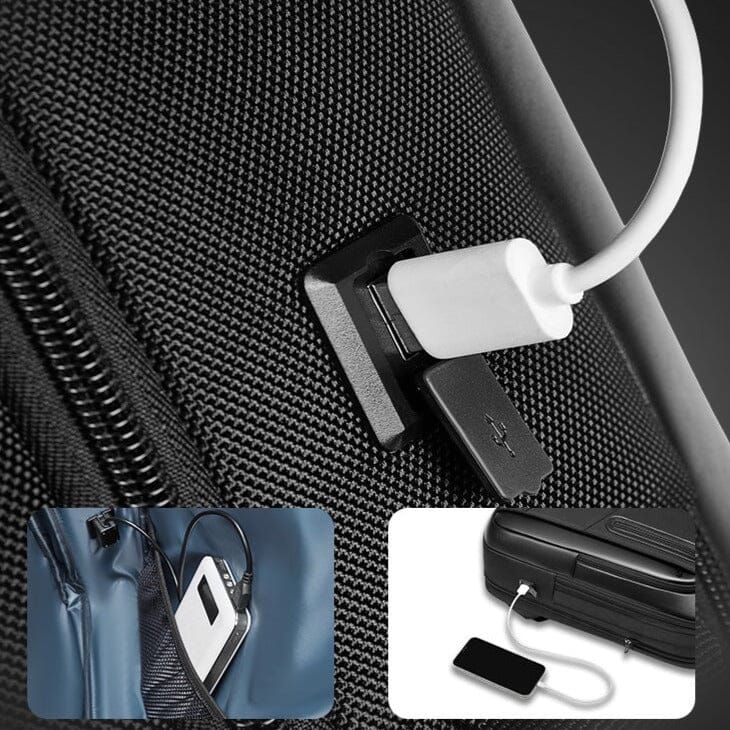 sac à dos homme avec port USB