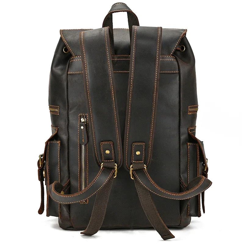 sac à dos homme cuir fait à la main