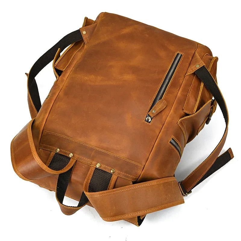 sac à dos homme en cuir robuste