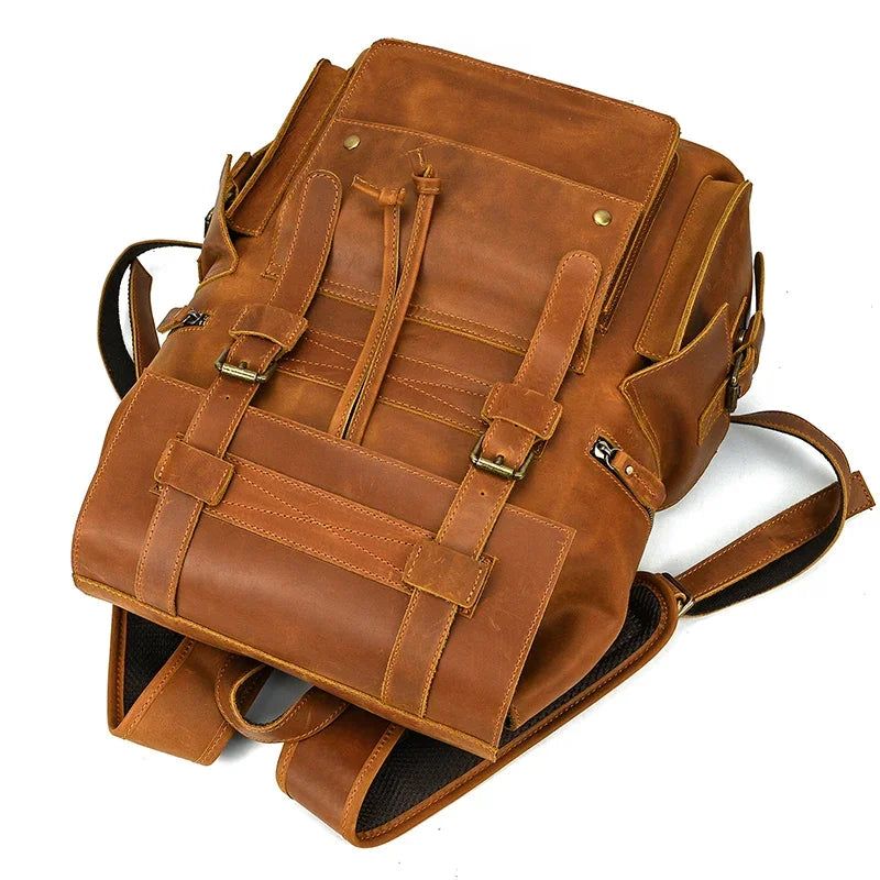 sac à dos homme style cuir