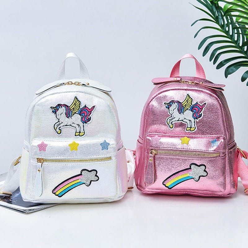 sac à dos licorne brillant