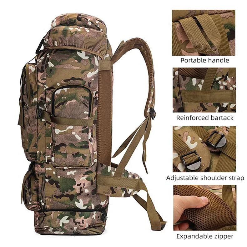 sac à dos militaire polyvalent 100L