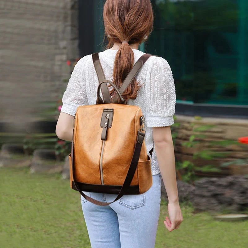 sac à dos moderne femme avec sécurité antivol