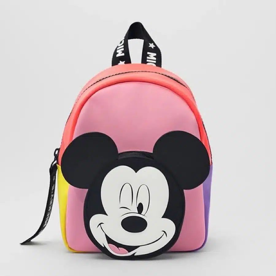sac à dos multicolore pour enfant Mickey Mouse