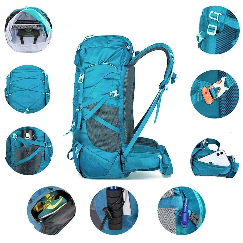 sac à dos multicompartiment 50L