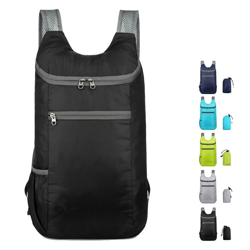 sac à dos pliable avec poches
