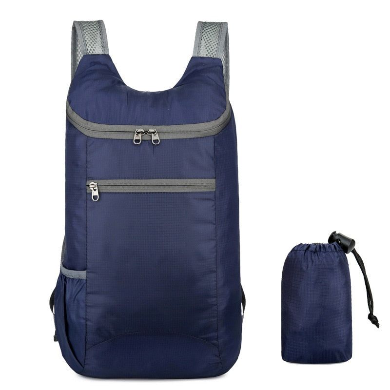 sac à dos pliable de voyage compact
