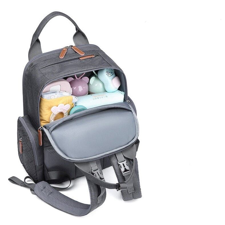 sac à dos pour bébé avec porte-biberon