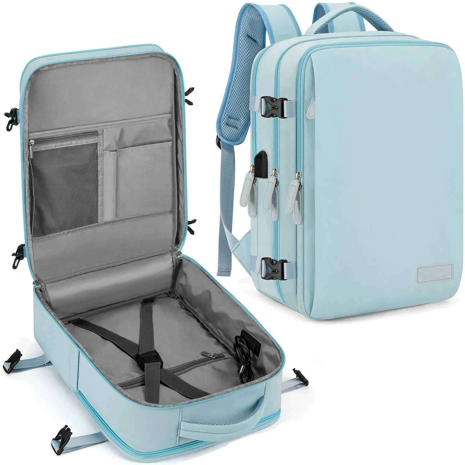 sac à dos pour escapade en avion 40x20x30