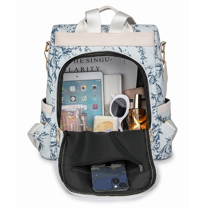 sac à dos pour femme avec fermeture au dos