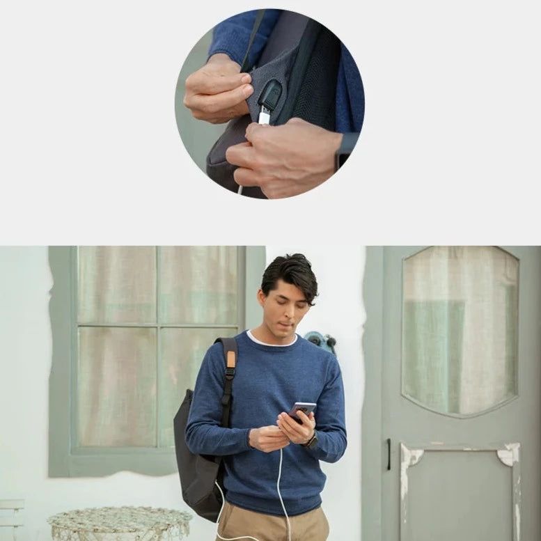 sac à dos pour ordinateur avec protection antivol