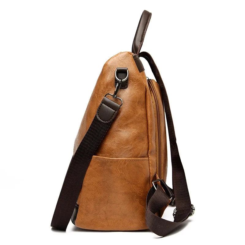 sac à dos pratique avec compartiment dorsal femme