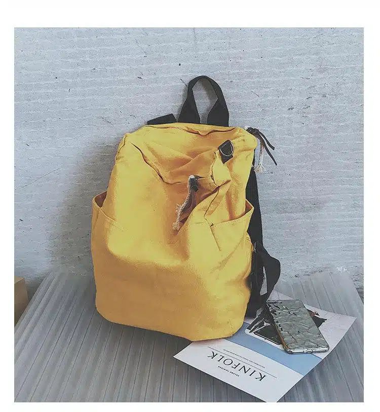sac à dos pratique en toile