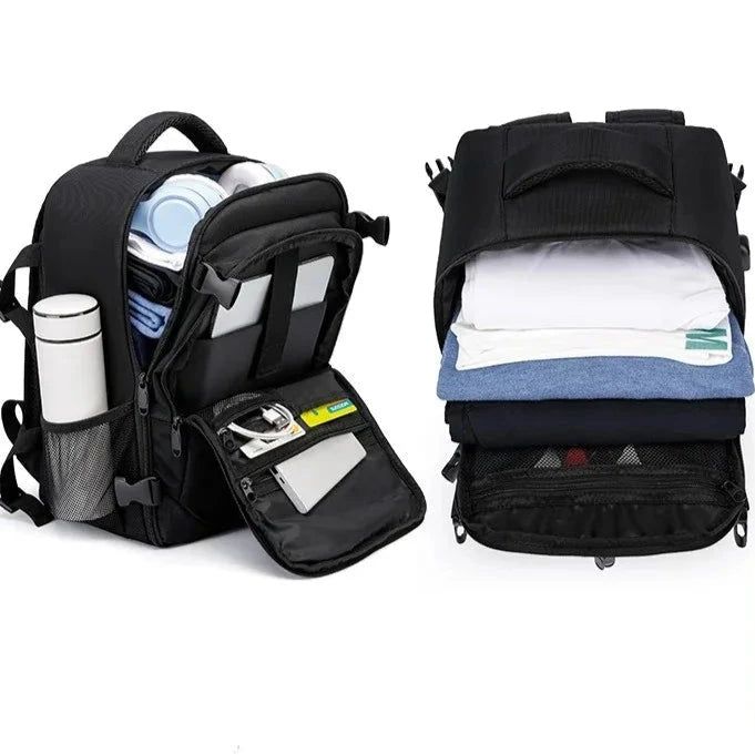 sac à dos pratique pour voyage en avion