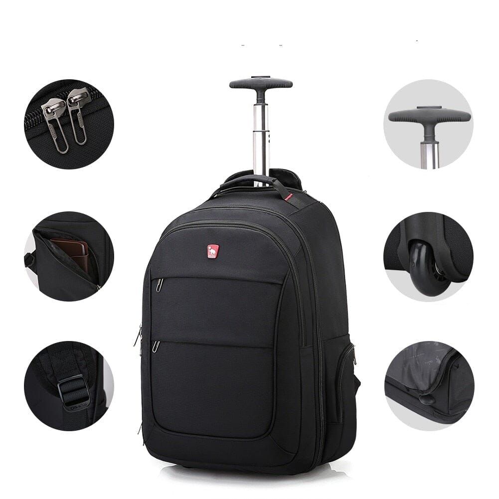 sac à dos professionnel avec fonction valise