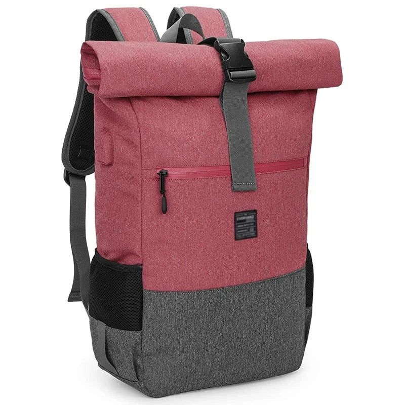 sac à dos roll-top en tissu durable
