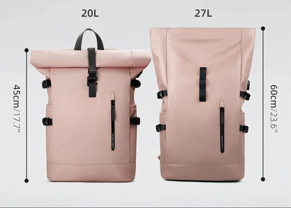sac à dos roll top imperméable pour un usage quotidien