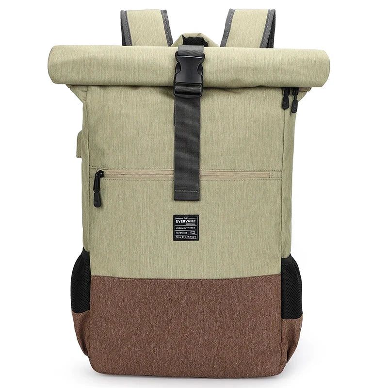sac à dos roll-top mode et fonctionnalité