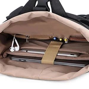 sac à dos roll-top style décontracté