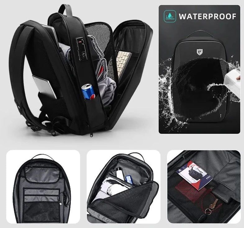 sac à dos sécurisé antivol USB