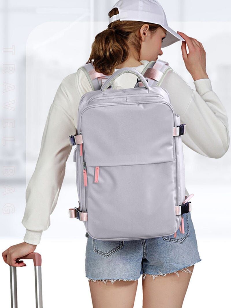 sac à dos tendance pour femme voyage en avion