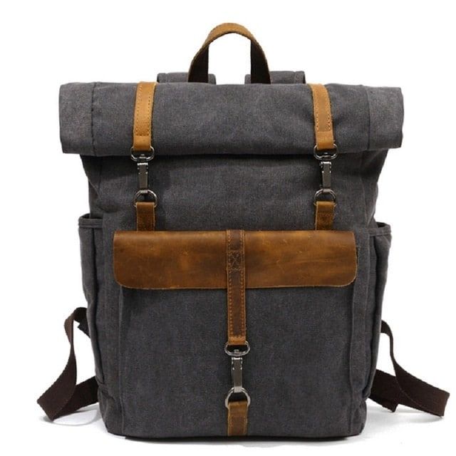 sac à dos toile rétro