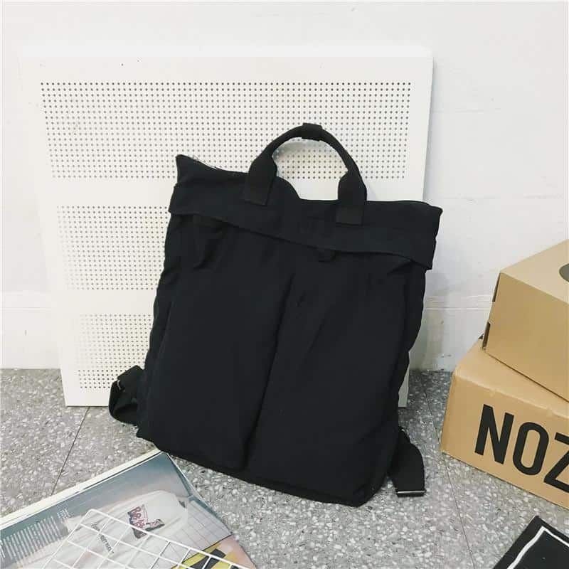sac à dos uni en toile