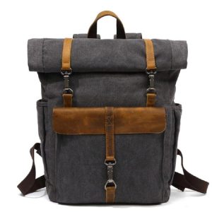 sac à dos vintage en toile