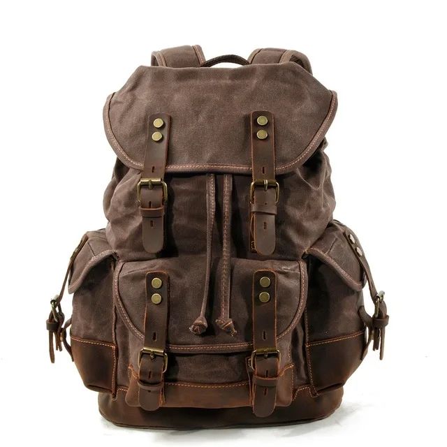 sac à dos vintage en toile