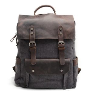 sac à dos vintage en toile