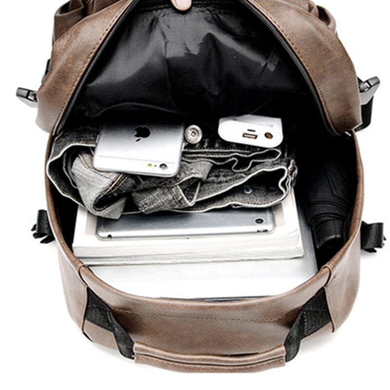 sac à dos vintage homme pour ordinateur