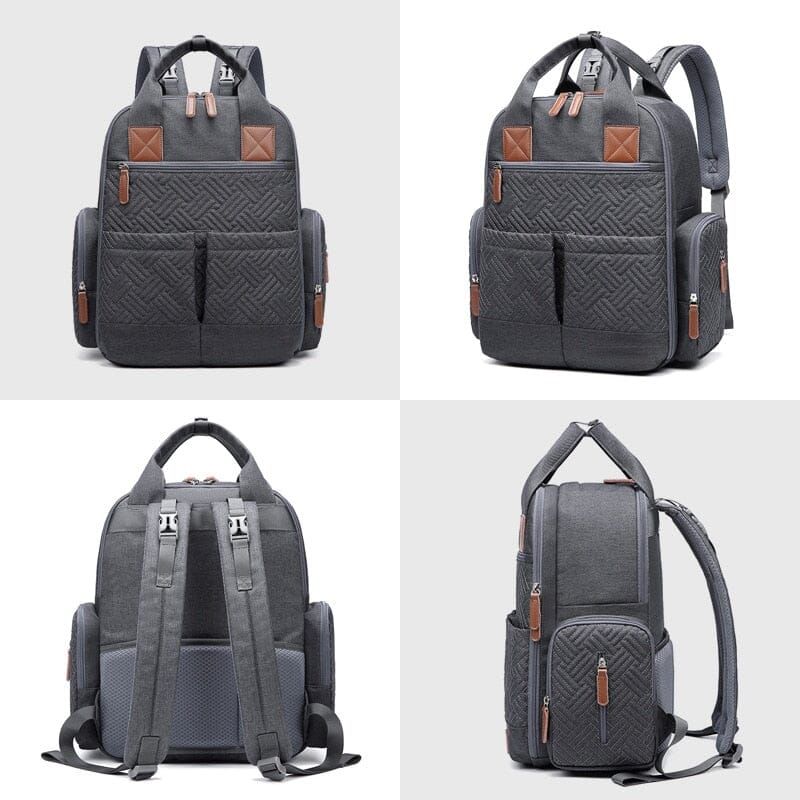 sac à langer élégant avec tapis de change