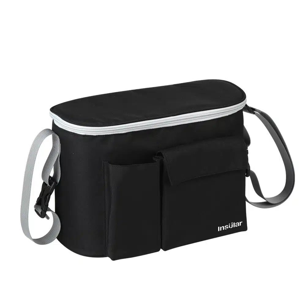 sac à langer multifonction sur poussette