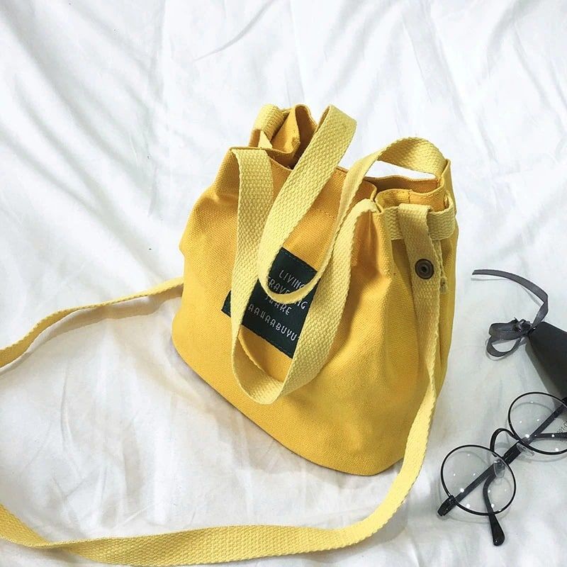 sac à main compact en toile